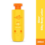 Buy Aqualogica Glow+ Silky Body Lotion for 24-Hour Moisturization with Papaya & Vitamin C- 200 ml Hydrates & Nourishes | Non-Sticky | For Normal to Dry Skin - Purplle