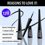 Buy Blue Heaven Intense Black Eyeliner Glide-On - 4 ml - Purplle