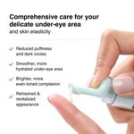 Buy Cureskin Bio-Peptide Under Eye Cream for Dark Circles for Women and Men, Gel based with Hyaluronic Acid & Peptides | Reduce Dark Circles, Puffiness & Wrinkles (15 ml) - Purplle