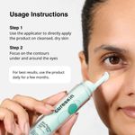 Buy Cureskin Bio-Peptide Under Eye Cream for Dark Circles for Women and Men, Gel based with Hyaluronic Acid & Peptides | Reduce Dark Circles, Puffiness & Wrinkles (15 ml) - Purplle