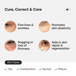 Buy Cureskin Bio-Peptide Under Eye Cream for Dark Circles for Women and Men, Gel based with Hyaluronic Acid & Peptides | Reduce Dark Circles, Puffiness & Wrinkles (15 ml) - Purplle