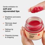 Buy Cureskin Lightening Lip Scrub for Men and Women | Exfoliate & Brighten with Walnut Shell Powder, Beetroot & Squalane | Lip Scrub for Dark Lips to Lighten Pink (7 gm) - Purplle