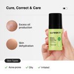 Buy Cureskin Sebum Control Hydra Gel: Hydration & Shine Control for Oily Skin with Aquaxyl, Farnesol, Probiotics Lysate (17 gm) - Purplle