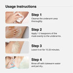 Buy Cureskin Under Arm Brightening Mask with Papaya & Sweet Orange | Dark Underarms & Hyperpigmentation | Under Arm Whitening Cream for Women & Men | Under arm Dark Removing Cream (30 gm) - Purplle