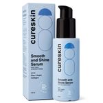 Buy Cureskin Smooth and Shine Serum | Softens and Smoothens Hair with Rice, Argan and Collagen | Helps Reducing Hair Breakage, Frizz and Detangels for Strong, Protected and Shiny Hair for Unisex (50 ml) - Purplle