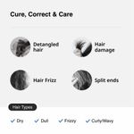 Buy Cureskin Smooth and Shine Serum | Softens and Smoothens Hair with Rice, Argan and Collagen | Helps Reducing Hair Breakage, Frizz and Detangels for Strong, Protected and Shiny Hair for Unisex (50 ml) - Purplle
