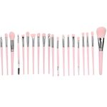 Buy Ronzille Makeup Brush Set Of 20 Pcs Pink - Purplle