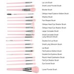 Buy Ronzille Makeup Brush Set Of 20 Pcs Pink - Purplle