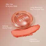 Buy Swiss Beauty Select High on Blush with Natural Matte Finish | Long- Lasting & Non Transferrable stay | Enriched with Vitamin E & Rose oil |3 Sweet Pink 8 gm - Purplle
