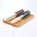 Buy Ronzille Professional Curling Hair Brush Styling Multicolor ,1 Pc - Purplle