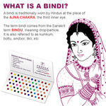 Buy PERPAA Premium Velvet Sticker Kumkum Bindi Box of 15 Flaps (Size 06, Diameter 5 mm, Multi Color) 83 gm - Purplle