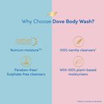 Buy Dove Deep moisture body wash, 250 ml + (Free Loofah) - Purplle