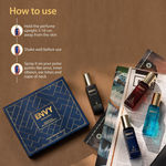Buy ENVY Gift Set for Men - Oud Luxure, Elegant, Vivid, Embrace - 20ML Each | Long Lasting Luxury Perfume EDP - Purplle