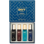Buy ENVY Gift Set for Men - Oud Luxure, Elegant, Vivid, Embrace - 20ML Each | Long Lasting Luxury Perfume EDP - Purplle