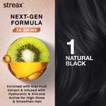 Buy Streax Gel Hair Colour for women, Natural Black 1 ,150 ml |No ammonia hair color|100% grey coverage - Purplle