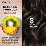 Buy Streax Gel Hair Colour for women, Dark Brown 3 , 150 ml |No ammonia hair color|100% grey coverage - Purplle