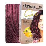 Buy Streax Gel Hair Colour for women, Burgundy 3.16 , 150 ml |No ammonia hair color|100% grey coverage - Purplle