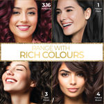 Buy Streax Gel Hair Colour for women, Natural Brown 4 ,150 ml |No ammonia hair color|100% grey coverage - Purplle