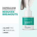 Buy Dermatouch 10% Niacinamide Serum for Acne & Blemishes| Oil Balancing with Zinc PCA | For Acne Prone skin | 20 ml - Purplle