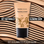 Buy FACES CANADA Peaches N Cream Tinted Moisturizer Mini - Light 01, Mini Size (18 gm) | Soft Peachy, Natural Glow | Lightly Tinted BB Cream | Non Oily Lightweight Gel Formula | Blends Easily | Suitable For All Skin Types - Purplle
