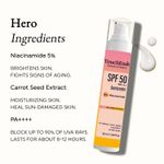 Buy ToucheEsse 5% Niacinamide Sunscreen SPF 50 PA++++ | UA Protection | Non-Stick No White Cast, Lightweight | Reduces Tan, Brightens Skin | All Skin Types | Women & Men | 50 gm - Purplle