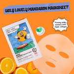 Buy The Face Shop Ugly Lovely Mandarin Mask sheet 23 gm - Purplle