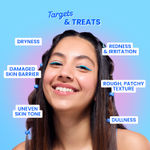 Buy Dot & Key Blueberry Hydrate 12% Barrier Boost Face Serum with 7 Ceramides, Niacinamide & Hyaluronic Acid, Reduces Dark Spots, Brightens Skin, Provides Intense Hydration & Repairs Skin Barrier 30 ml - Purplle