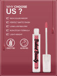 Buy Baked Beauty Matte Liquid Lipstick for Women, Long Lasting, Transfer and Waterproof, Pretty Potions, 4.5 ml - Purplle