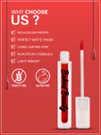 Buy Baked Beauty Matte Liquid Lipstick for Women, Long Lasting, Transfer and Waterproof, You Glow Girl, 4.5 ml - Purplle