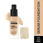 Buy Swiss Beauty Select Game Changer Serum Lightweight Foundation | With Natural and Dewy finish |3 Sand Beige 35 gm - Purplle
