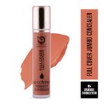 Buy Mattlook Full Cover Jumbo Concealer Oil Control Perfect Coverage, Face Makeup, Orange Corrector (11 ml) - Purplle