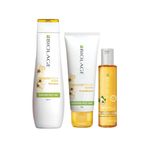 Buy Biolage Smoothproof Shampoo + Smoothproof Conditioner + Smoothproof 6-in-1 Deep Smoothing Serum (200ml + 98 gm + 100 ml) - Purplle