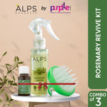Buy Alps Goodness Rosemary Revive Kit I Rosemary Water Spray (200 ml) & Rosemary Essential Oil (30 ml) & Scalp Massager I Hair Growth Expert I Improves Scalp Health - Purplle