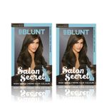 Buy BBLUNT High Shine Hair Colour Duo: Light Golden Brown (5.32) + Coffee Natural Brown (4.31) - Combo of 2 - Purplle