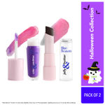 Buy Blue Heaven Halloween Collection Lip Combo | pH Based Lip Oil & Lip Balm | Purple Sorcerer & Black Magic| Pack of 2 - Purplle