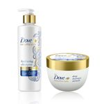 Buy Dove Beautiful Curl Cleanse & Nourish Combo : Shampoo (380 ml) + Hair Mask (300 ml) - Purplle