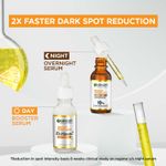 Buy Garnier 30X Vitamin C Day + 10% Vitamin C Night Serum Mini Combo - Wake Up to 73% Brighter Skin (15+15 ml) - Purplle