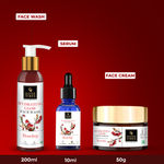 Buy Good Vibes Rosehip Hydrating CSM Combo (Set of 3) (Facewash + Serum + Moisturizer) - Purplle