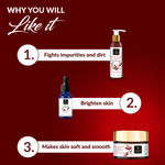 Buy Good Vibes Radiant Glow Vitamin C CSM Combo (Set of 3) (Facewash 120ml + Serum 10ml + Moisturizer 50 gm) - Purplle