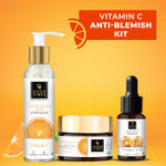 Buy Good Vibes Radiant Glow Vitamin C CSM Combo (Set of 3) (Facewash 120ml + Serum 10ml + Moisturizer 50 gm) - Purplle