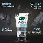 Buy Joy Day & Night Face Cleansing Combo With Lemon & Charcoal Face Wash (150 mlx2) - Purplle