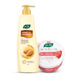 Buy Joy Honey & Almonds Advanced Nourishing Body Lotion 500 ml & Joy Skin Fruits 24hr Super Soft Moisturiser with Berries & Active Vitamin E, 200 ml (Combo Pack) - Purplle
