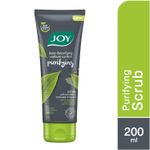 Buy Joy Skin Purifying & Deep Detox Activated Charcoal Face Wash 150 ml & Charcoal Face Scrub 200 ml & Charcoal Face Mask 250 gm (Combo Pack) - Purplle