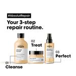 Buy L'Oreal Professionnel Serie Expert Absolut Repair Shampoo + Mask Combo Provides Deep Conditioning & Strength (300 ml + 250 gm) - Purplle