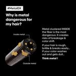 Buy L'Oreal Professionnel Metal Dx Shampoo 300 ml & Hair Mask 250 gm Combo, For Hair Breakage - Purplle