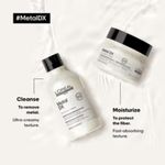 Buy L'Oreal Professionnel Metal Dx Shampoo 300 ml & Hair Mask 250 gm Combo, For Hair Breakage - Purplle