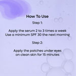 Buy mCaffeine Black Tea Eye patches + Black Tea Face Serum - Purplle