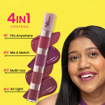 Buy NY Bae Face, Lip & Eye Makeup Combo 2 | PRO Strobe Cream Pink Topaz (12 gm) | 4 In 1 Lip Play Liquid Lipstick Rose Rush (4 ml) | Kajal Pencil - Navy Nuance - Purplle