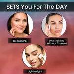 Buy NY Bae Dewy Glow Trio | Dewy Setting Spray (60 ml) | Warm Cashew Serum Foundation - 03 (30 ml) | Banana Loose Powder (5.8 gm) | Glowing Skin | Lasting Makeup | Matte Base - Purplle