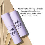 Buy NY Bae Conceal & Glow Duo | Pink Topaz Strobe Cream (12 gm) | Purplle Foundation Concealer Stick - Nude Chase 1 | Korean Glow | Even Skin Tone | Makeup Kit - Purplle